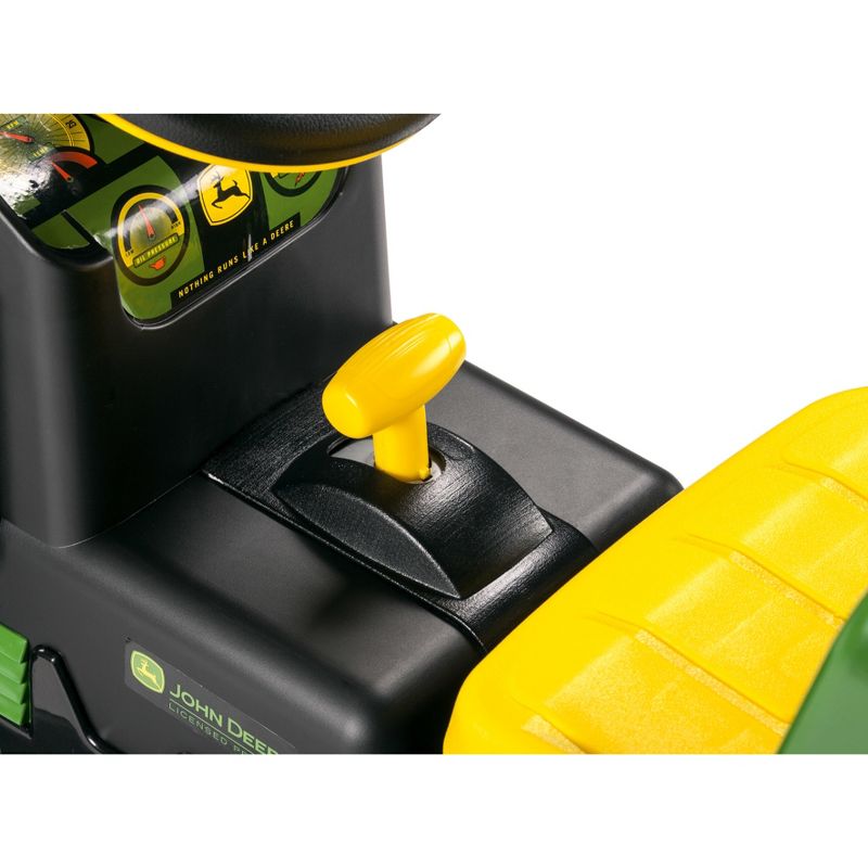 Peg Perego 6V John Deere Power Pull Tractor Powered Ride-On - Green