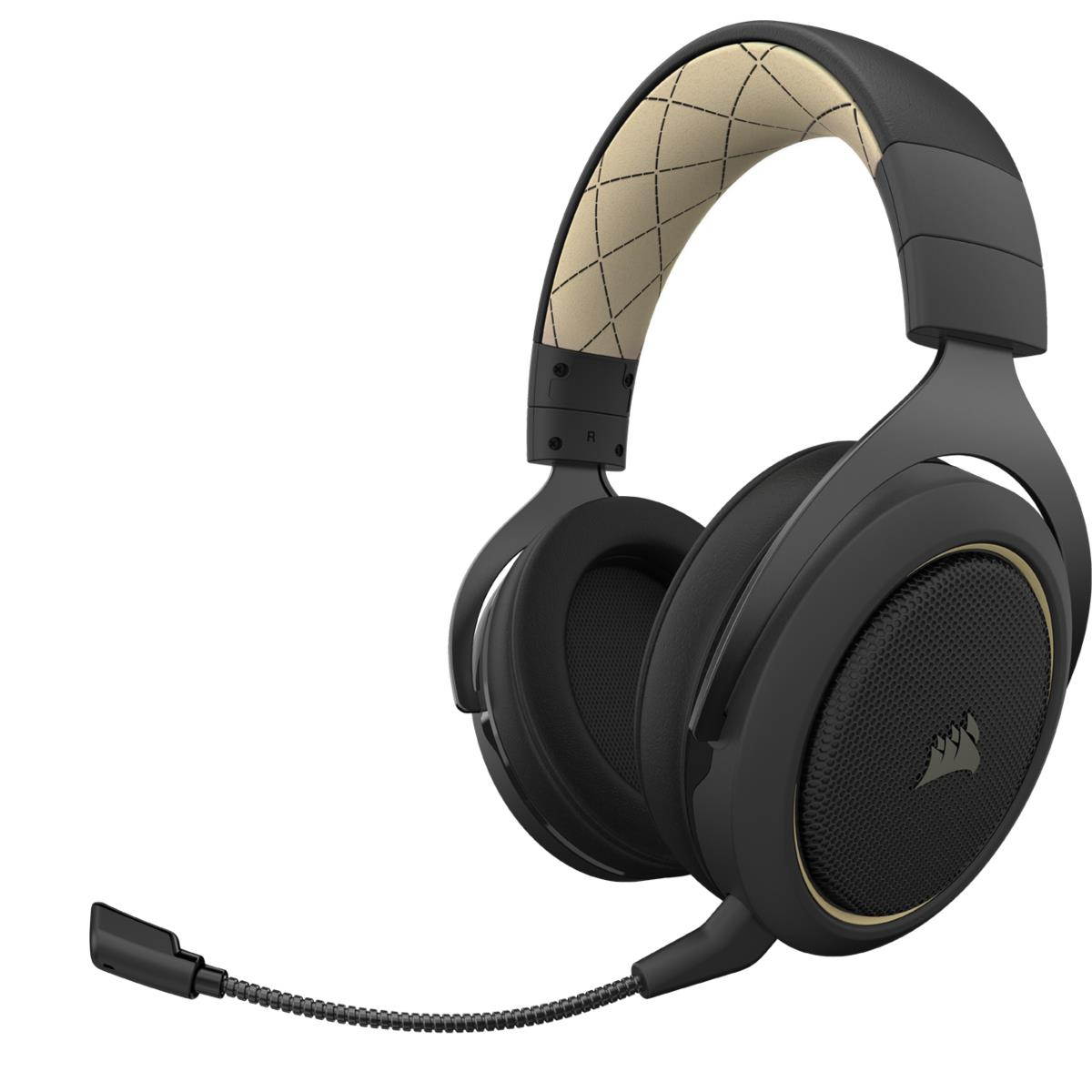 Corsair HS70 Pro Virtual 7.1 Wireless Gaming Headset w/Microphone - Cream