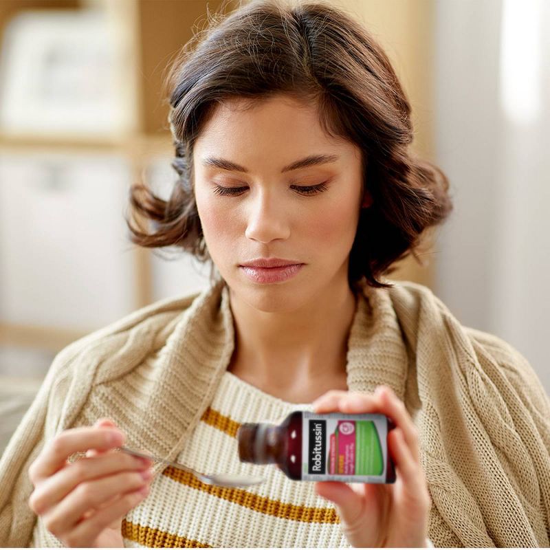 Robitussin Maximum Strength Multi-Symptom Cold Relief Liquid - Dextromethorphan - 8 fl oz