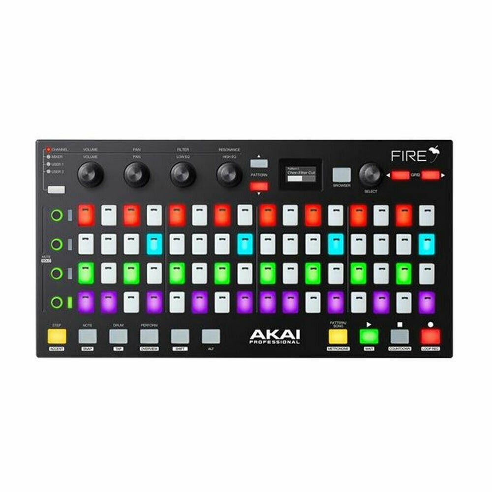 AKAI Professional Fire (Controller Only) &ndash; USB MIDI Controller for FL Studio