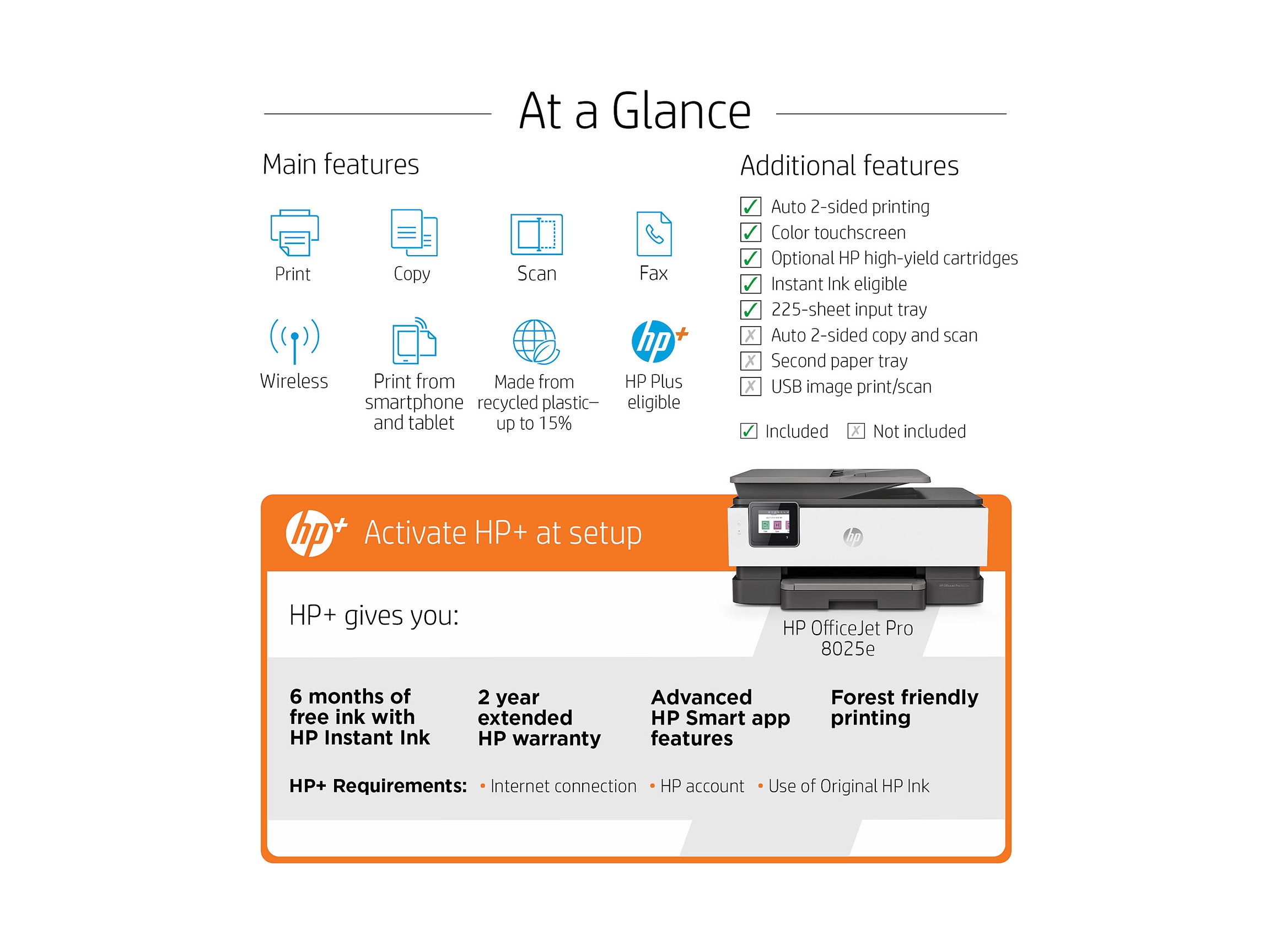 HP ENVY 6055e All-in-One Printer w/ 6 Months Free Ink through HP Plus