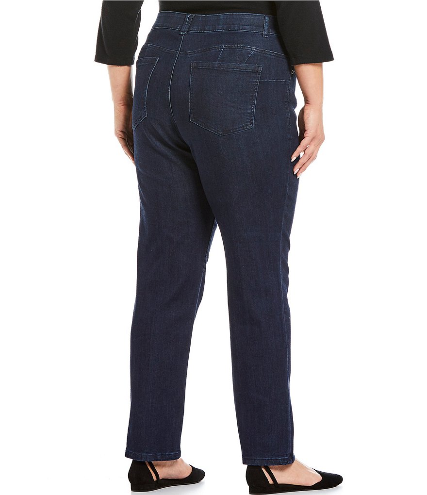 Democracy Plus Size Ab-Solution Capri Skimmer Jean