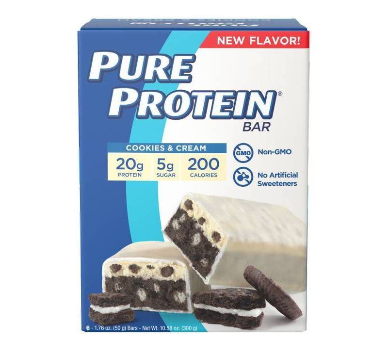 Pure Protein Bar - Cookies and Cream - 6ct