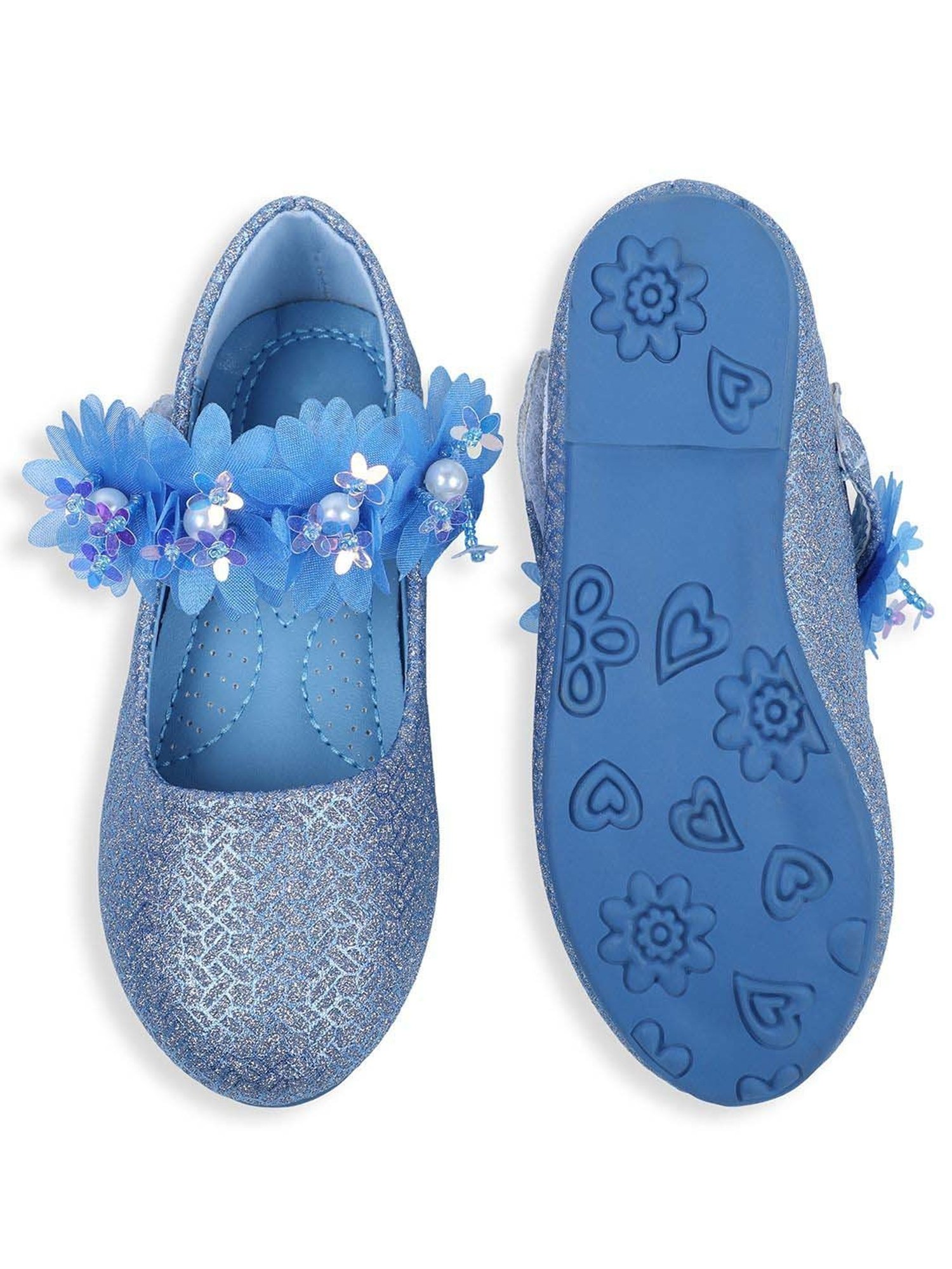 Shoetopia Kids Beige Toe Ring Sandals