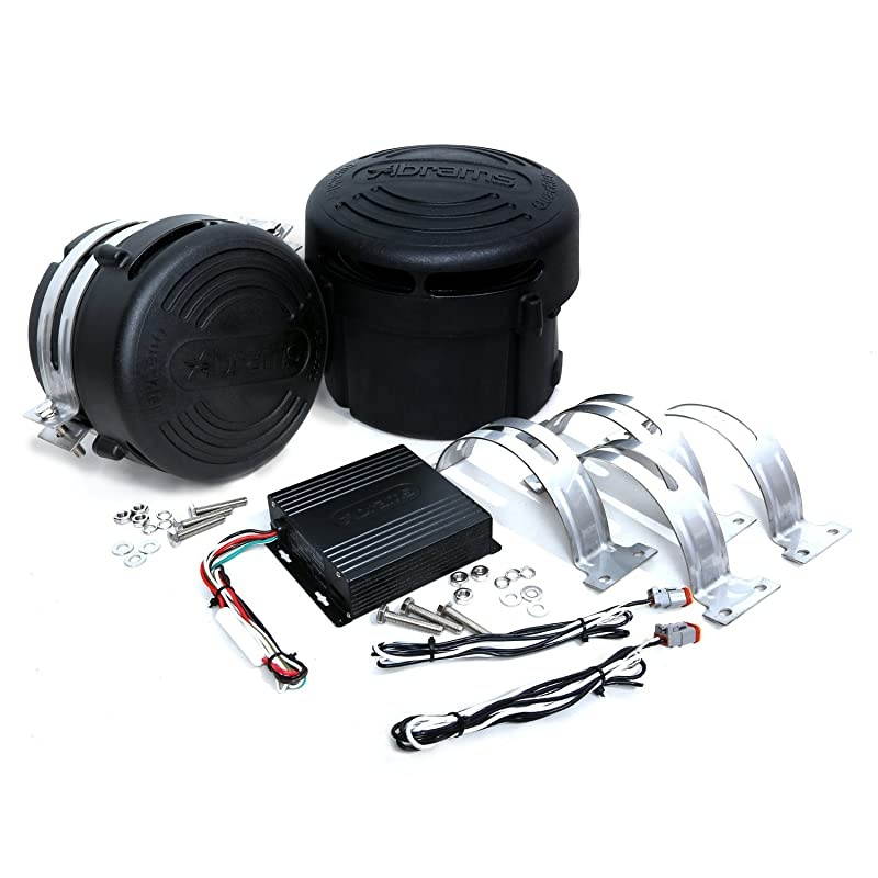 Quackler Low Frequency Tone Siren Intersection Clearing System (add-on to Any 100-200 watt Siren System)