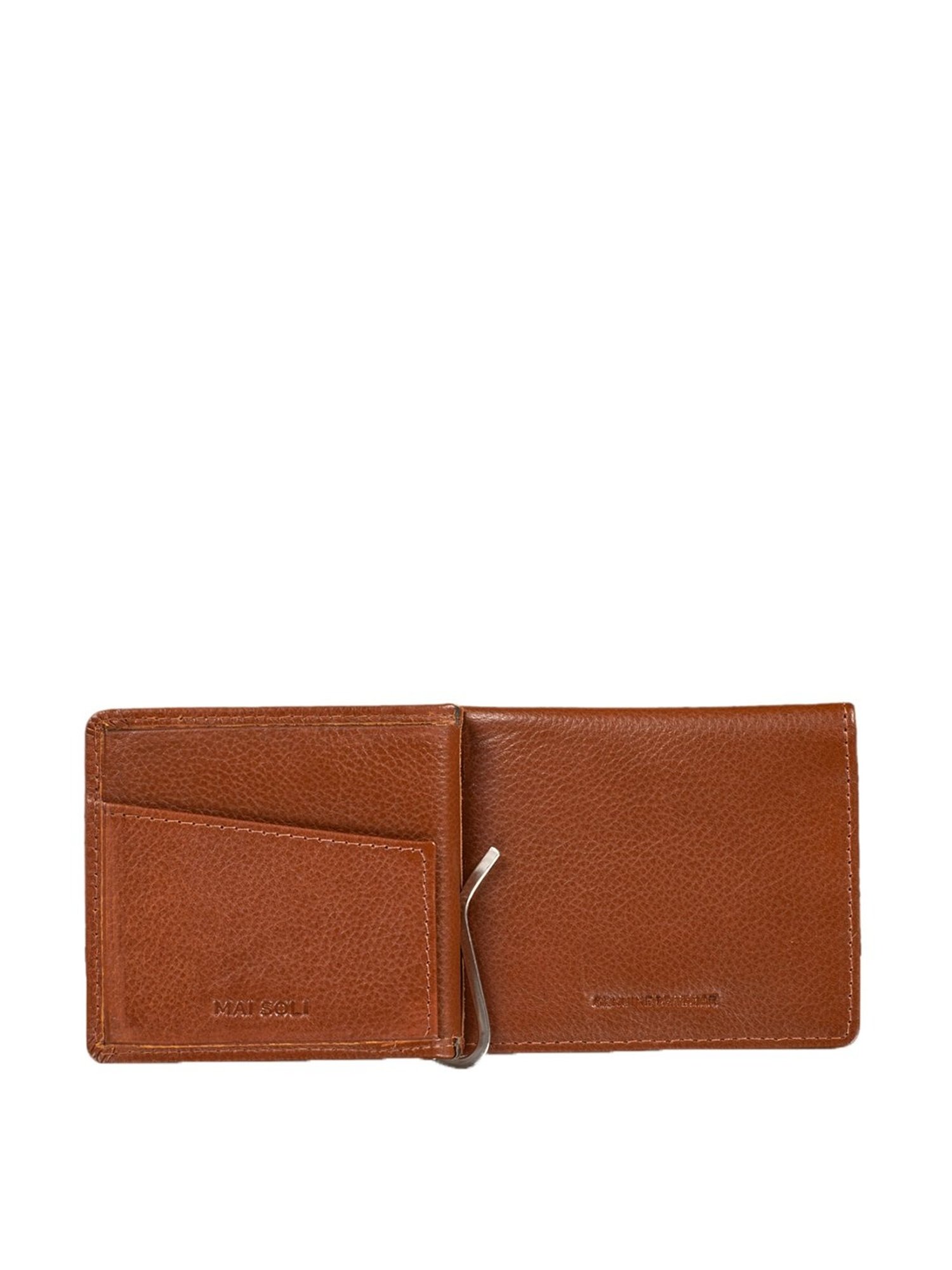 Mai Soli Imperial Leather Money Clip Wallet for Men