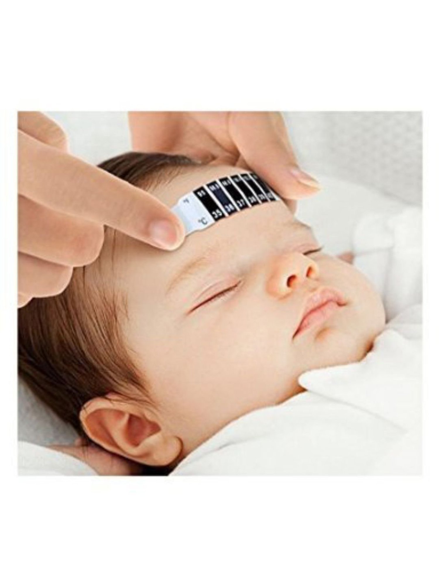 MCP TH-08 Forehead Strip Thermometer (Black)