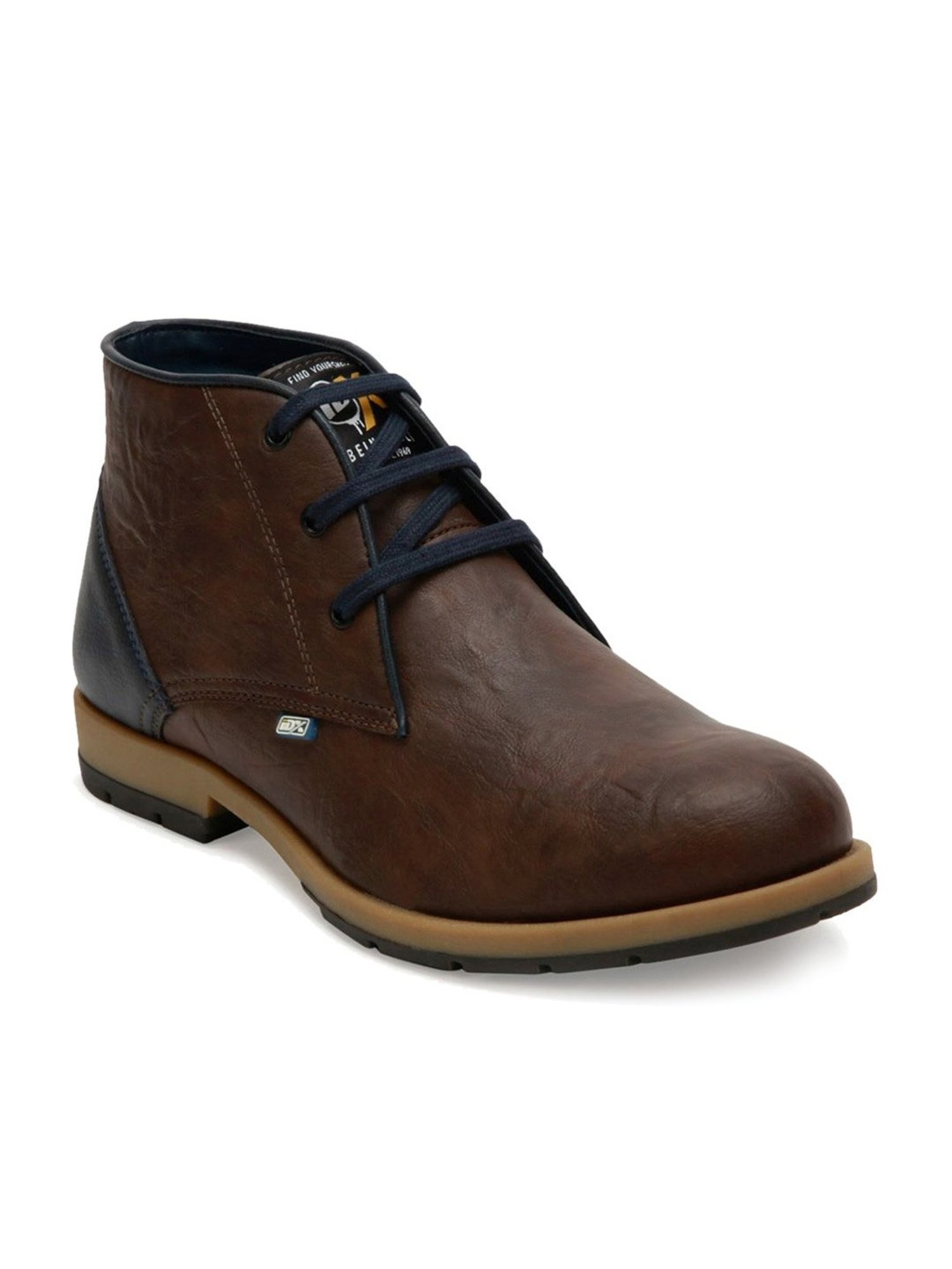 ID Men's Brown Chukka Boots