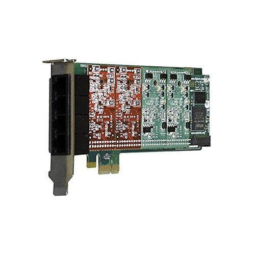 Digium 1A4B00F 4 Port 4-Fxs & 0-Fxo Pci Card With EC For 3.3 & 5.0V