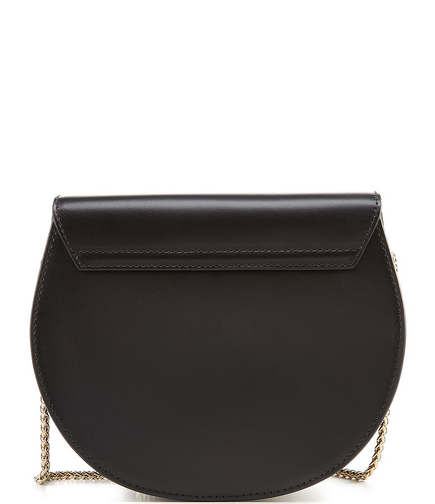 Furla Metropolis Leather Round Mini Crossbody Bag