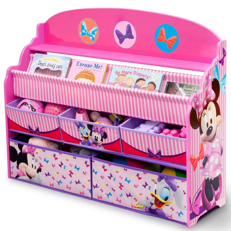 Disney Minnie Mouse Deluxe Boy & Toy Organizer - Delta Children