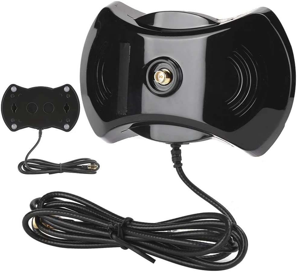 eboxer-1 Wi-Fi Antenna Magnetic Stand Base 1.2m/3.9ft Extension Cable with SMA Inner Screw Hole Interface for Wireless Router and Wireless Networks Card