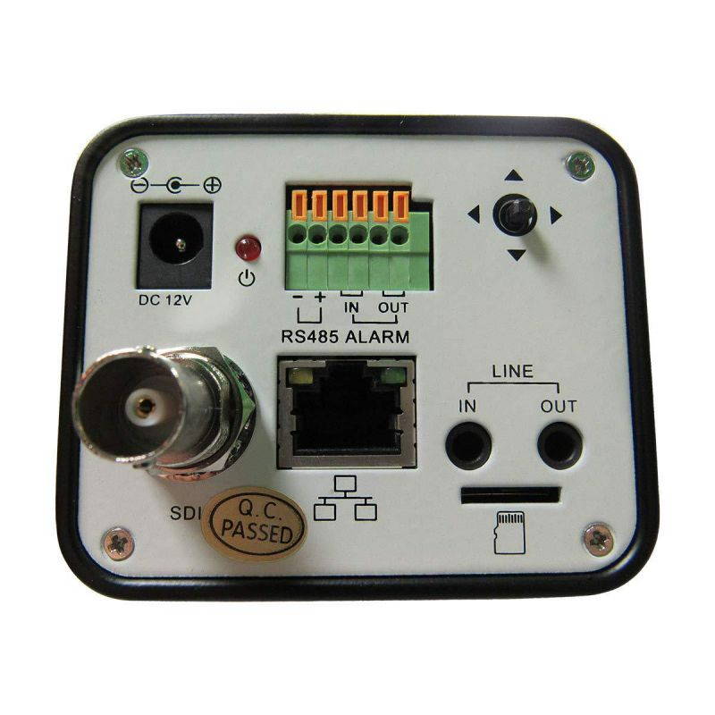 PTZOptics ZCam-VL 3G-SDI Box Camera with 4x Zoom Lens #PTVL-ZCAM