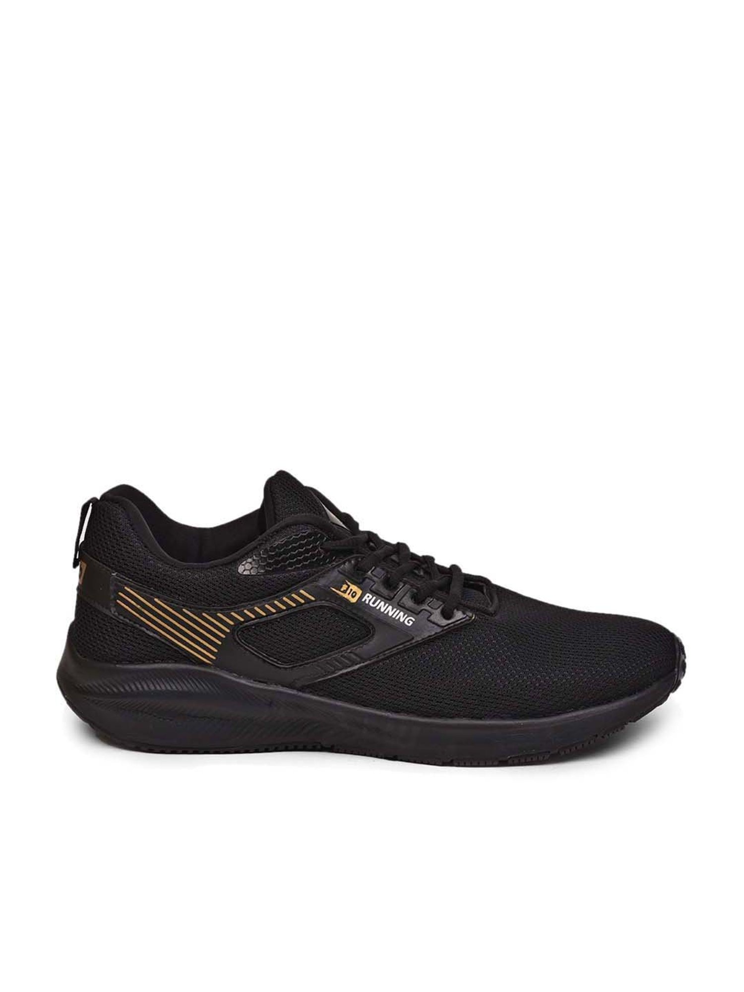 Force 10 by Liberty Men's Black Running Shoes