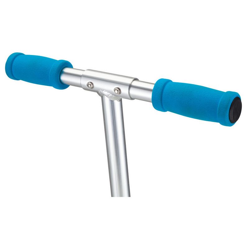 Mongoose Force 1.0 Folding Scooter with Lights - Yellow/Blue