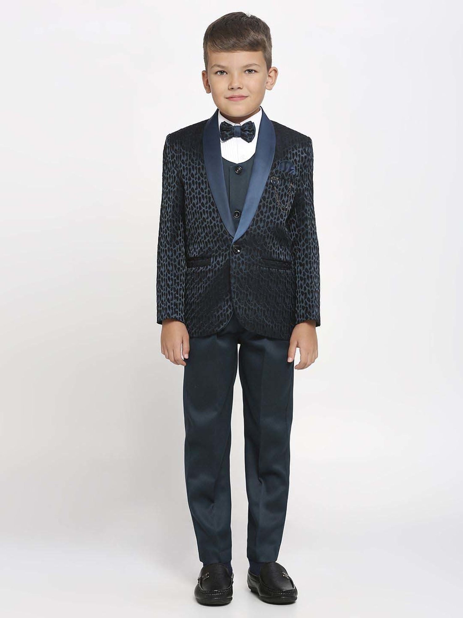 Blue Giraffe Kids Black & Pink Regular Fit Shirt Set