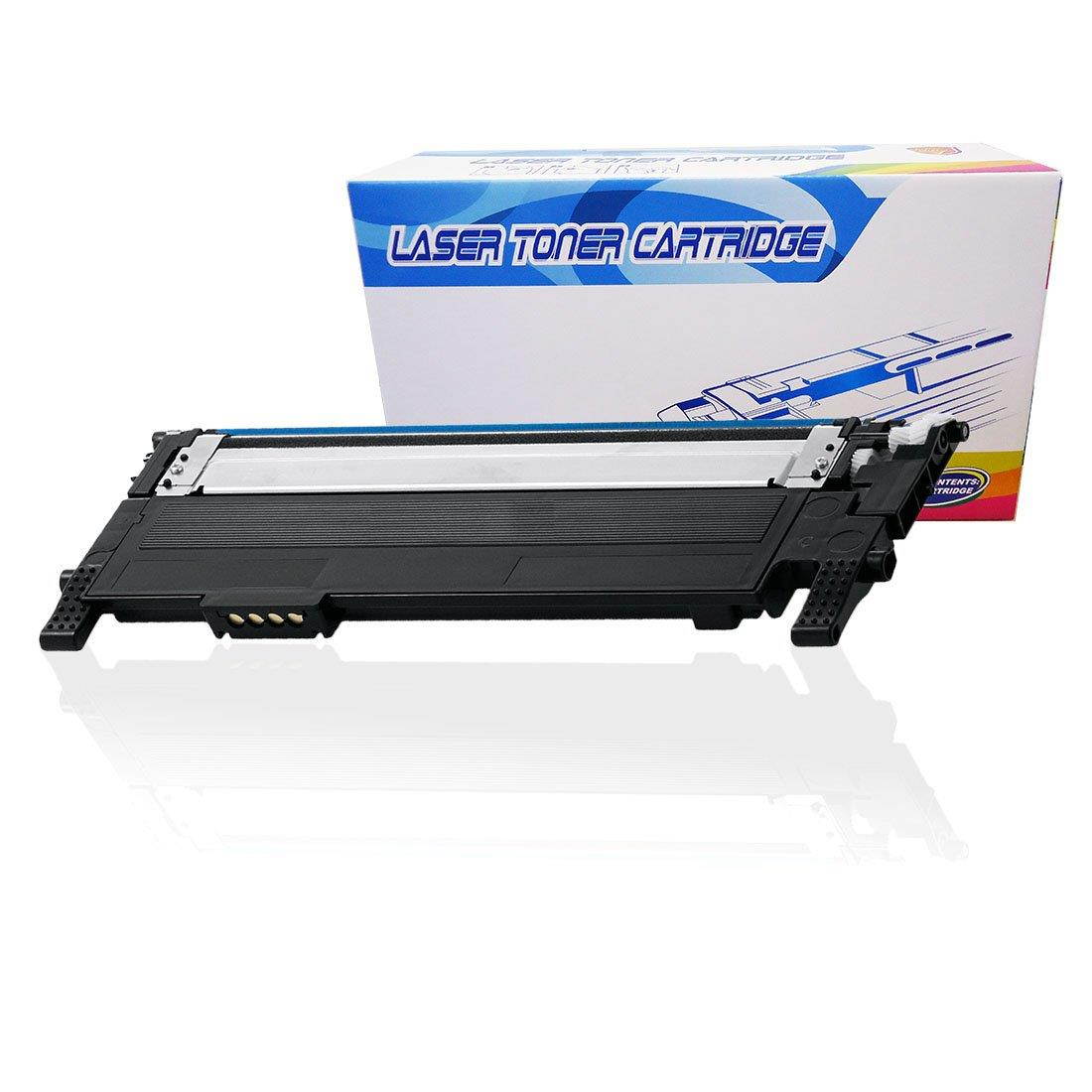 Inktoneram Compatible Toner Cartridge Replacement for Samsung CLP365 CLP-365 406S C406S CLT-C406S CLX-3305 CLX-3305FN CLX-3305FW Xpress C410W C460FW CLP-360 CLP-365 CLP-365W (Cyan)