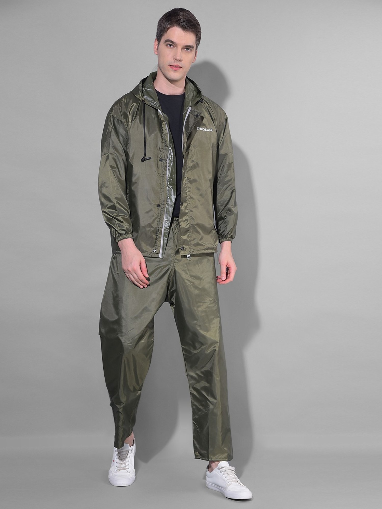 Dollar Green Regular Fit Raincoat Set