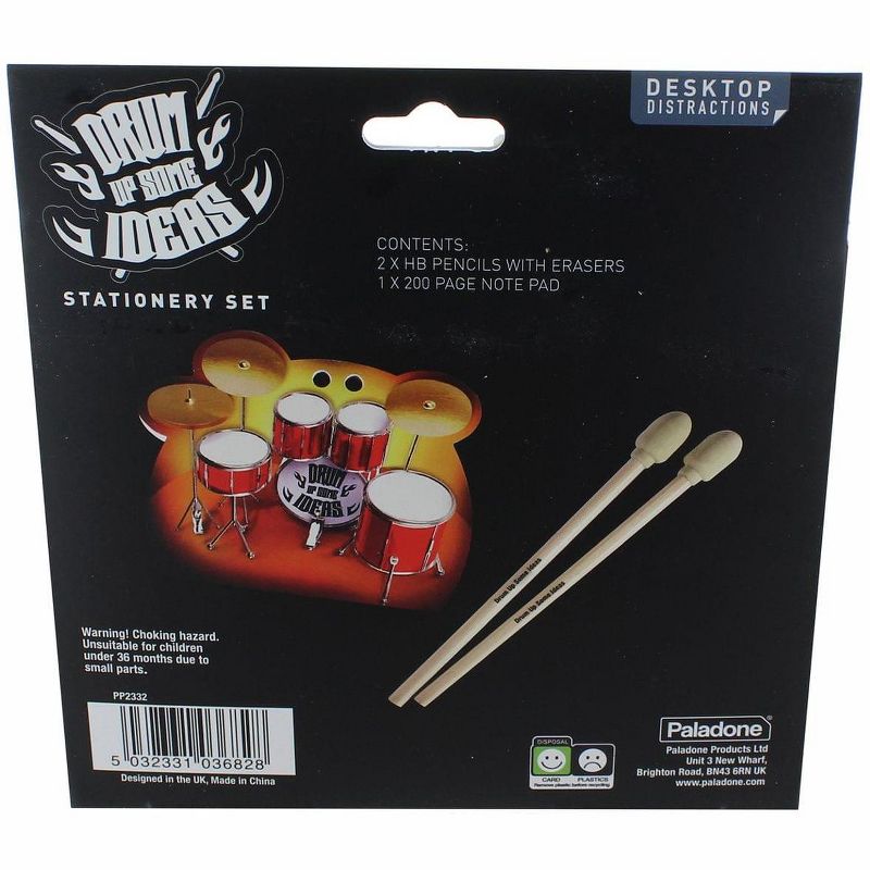 Paladone Products Ltd. Drum Up Some Ideas Stationery Set