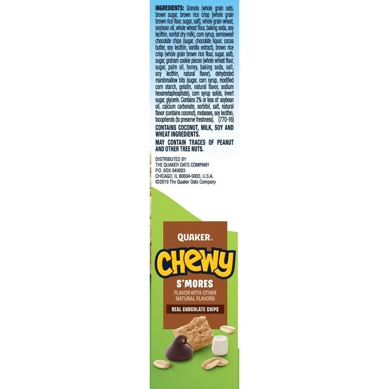 Quaker Chewy Smores Granola Bars - 8ct