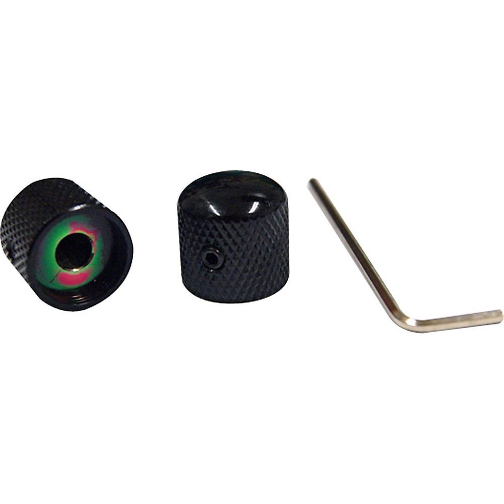 Proline T-Style Dome Knob 2 Pack Black