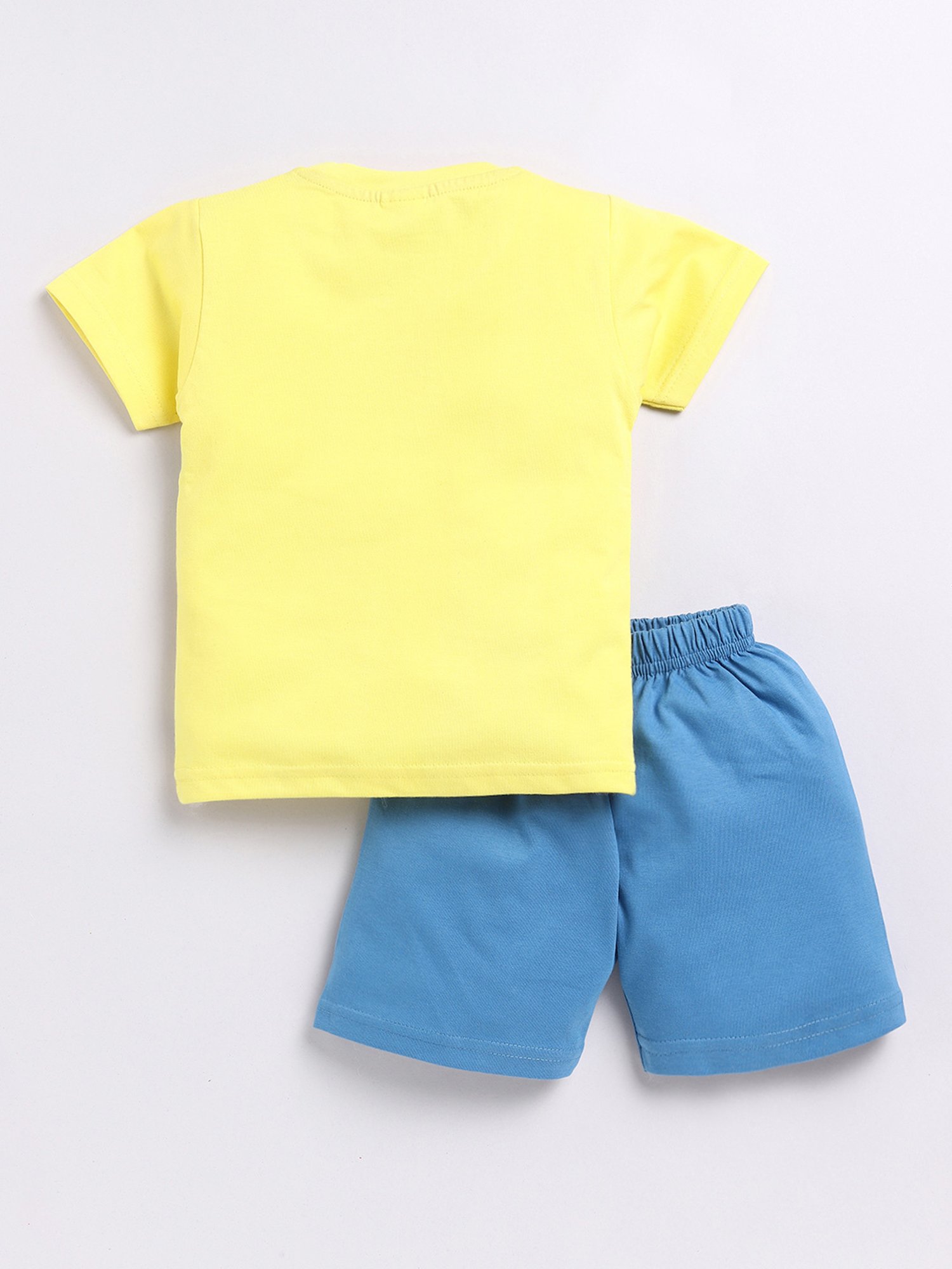 GJ baby Green & White Cotton Camouflage Full Sleeves T-Shirt Set