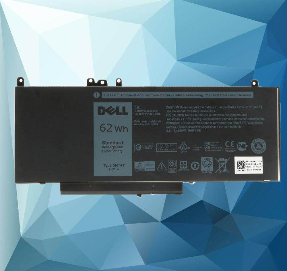 OEM 62Wh 7.6V 6MT4T Battery For Dell Latitude E5270 E5470 E5570 79VRK HK6DV