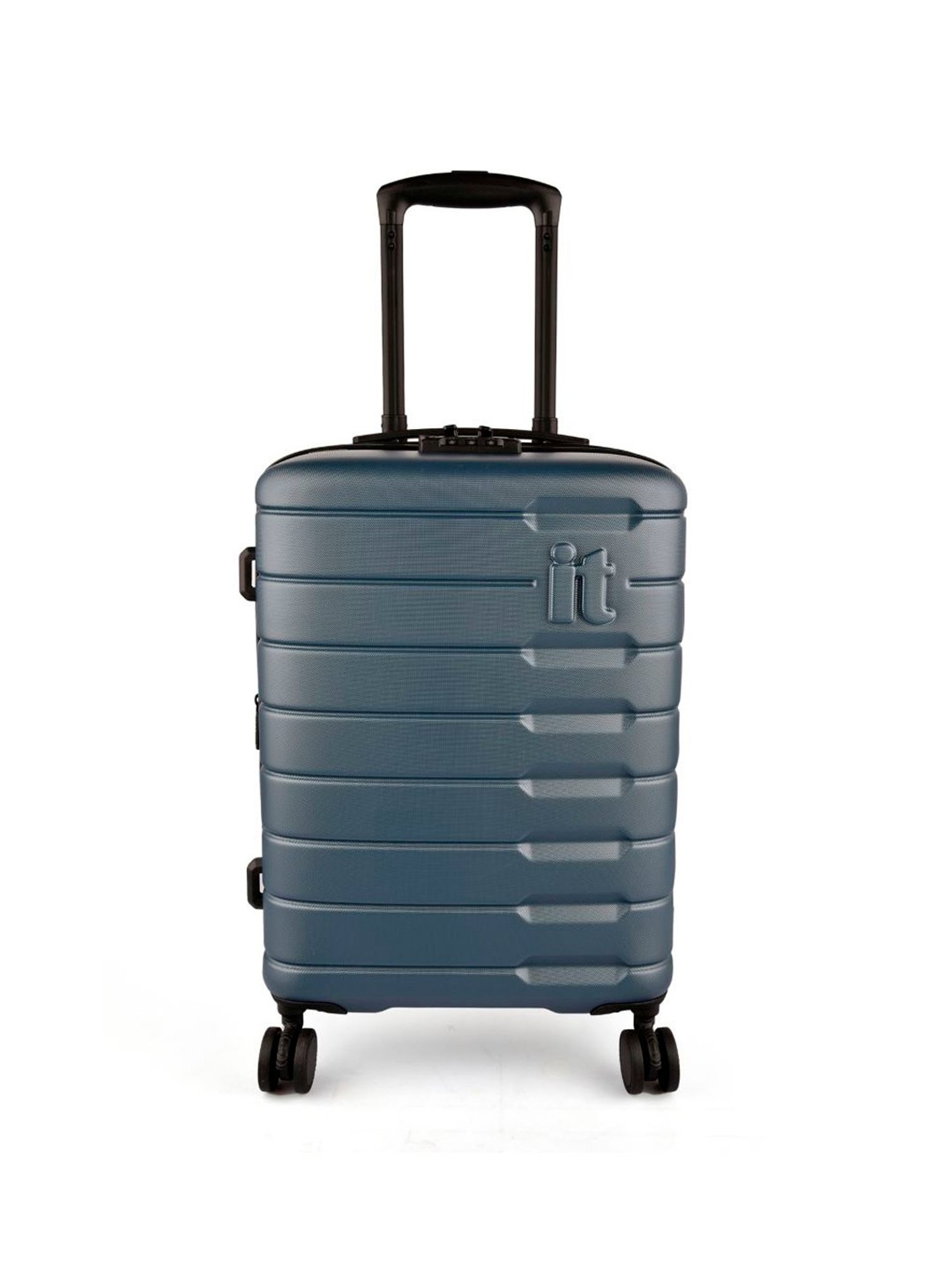 it luggage Incision Blue Cabin -20 inches Expandable Hardsided Trolley Bag with TSA Lock