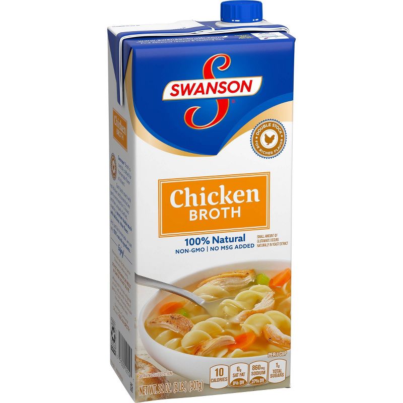 Swanson Chicken Broth 100% Natural 32oz