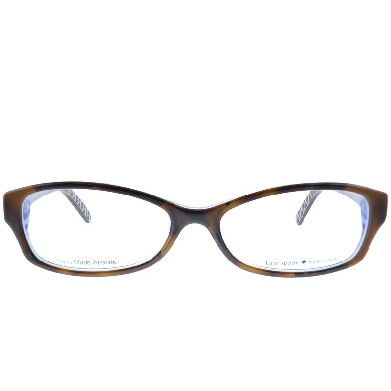 Kate Spade  JZM Womens Rectangle Eyeglasses Tortoise Royal Blue 53mm