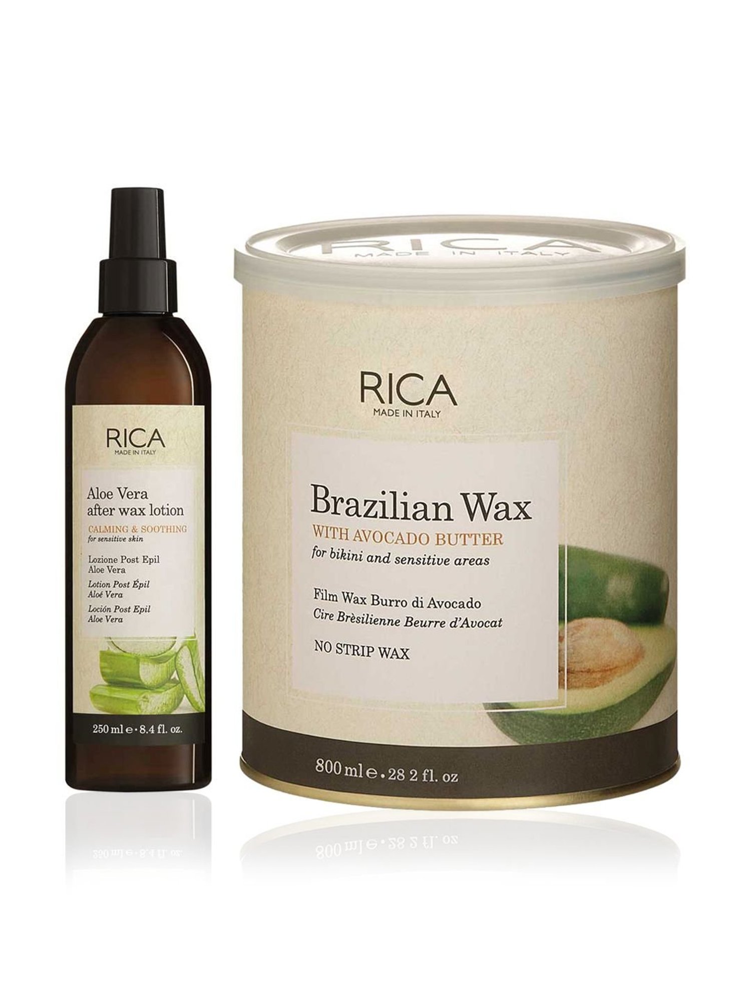 Rica Brazilian Wax & Lotion Combo