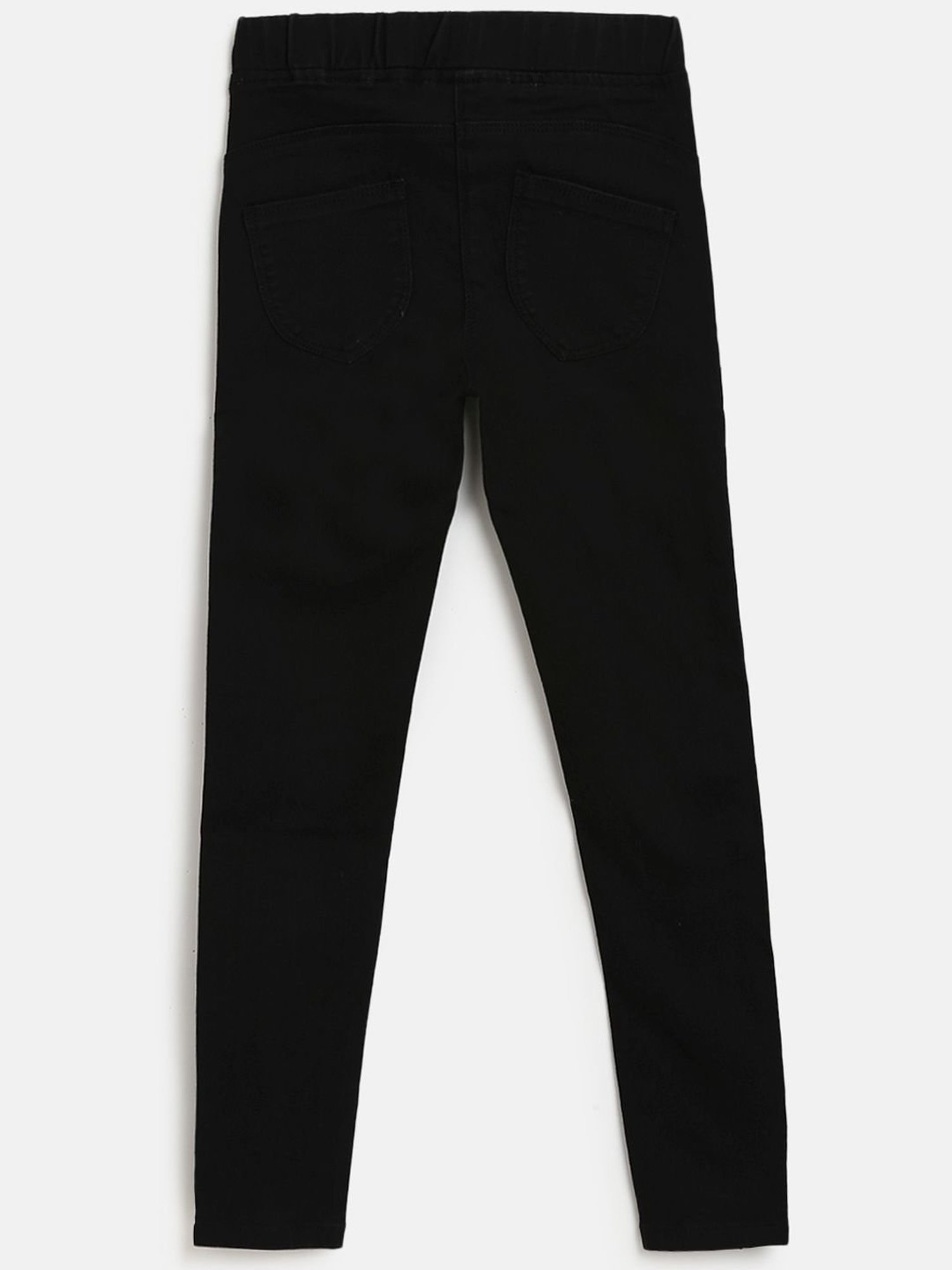 Angel & Rocket Girls Grey Solid Jeggings