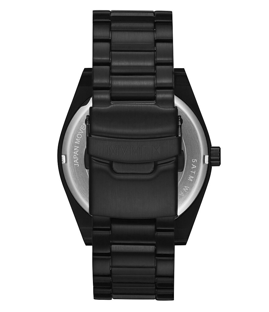 MVMT Element Ash Black Stainless Steel Bracelet Watch