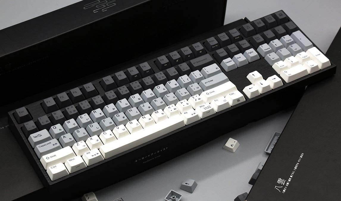 Varmilo VA108M Yakumo White LED Dye Sub PBT Mechanical Keyboard (Cherry MX Blue)