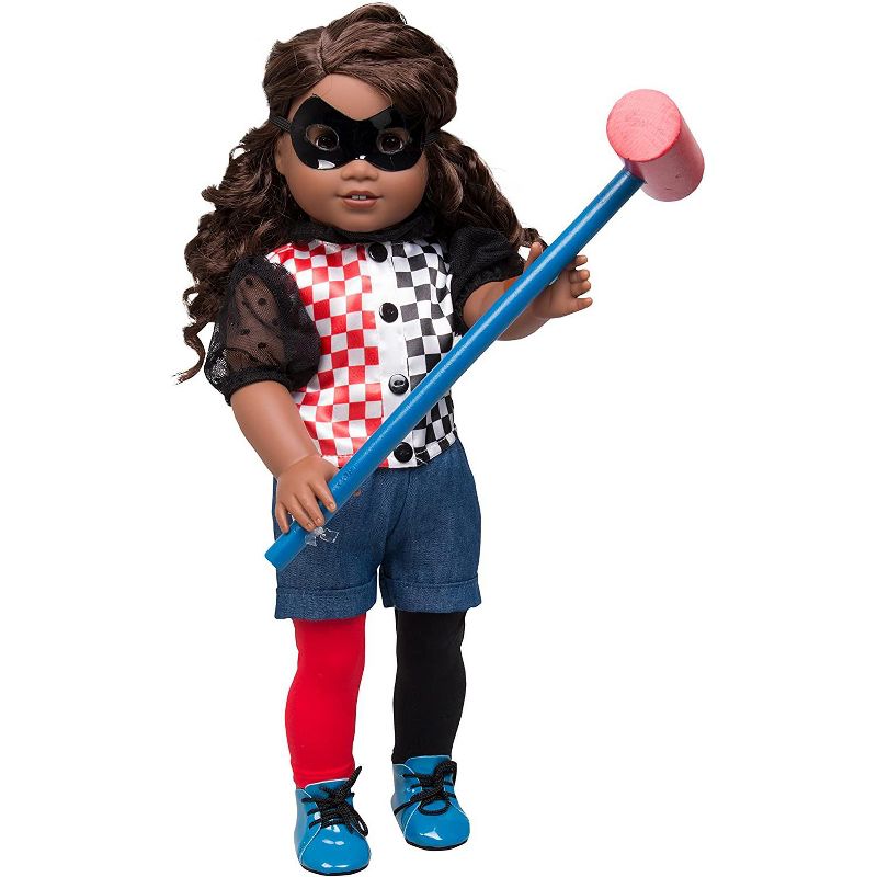 Dress Along Dolly Marvel Comics Harley Quinn Outfit for American Girl Doll