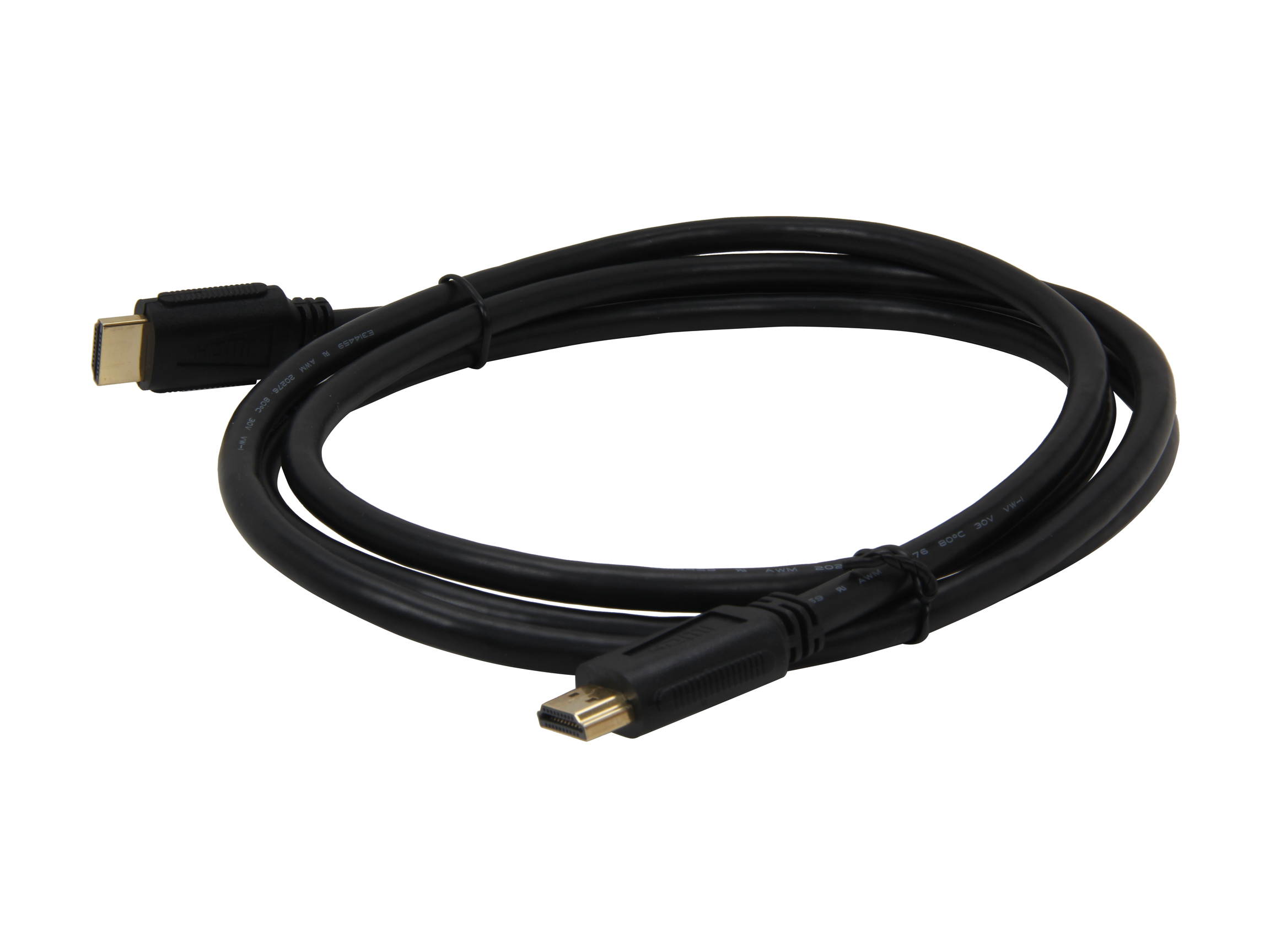 AMC HDM-HDM2 6.6 ft. Premium Gold Series 1080p rated HDMI Cable Supports Sony PS3