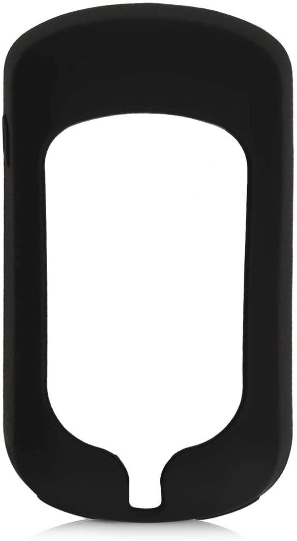 kwmobile Case Compatible with Garmin Edge Explore - Soft Silicone Bike GPS Navigation System Protective Cover - Black