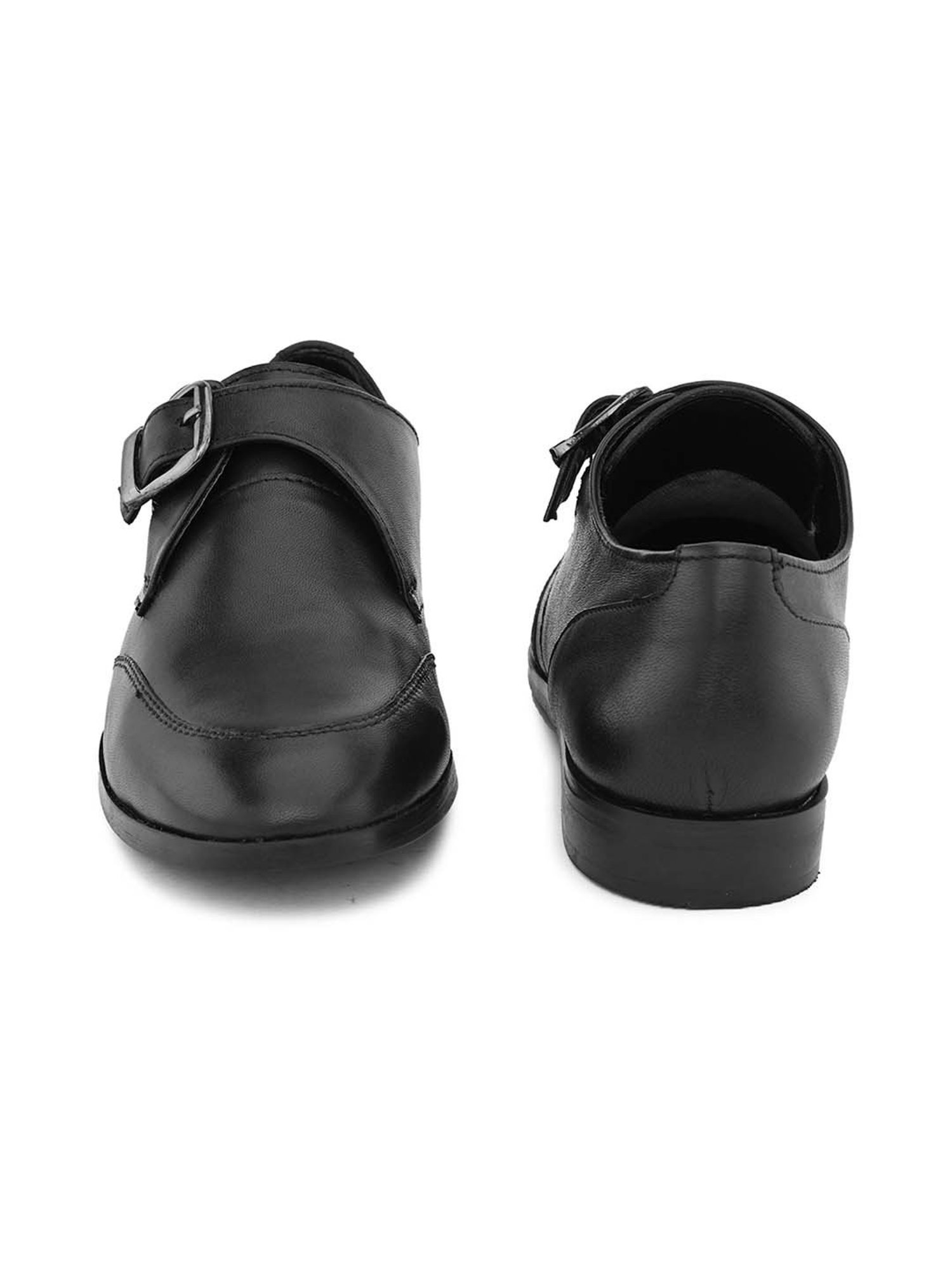Carlo Romano Women's Black Monk Shoes