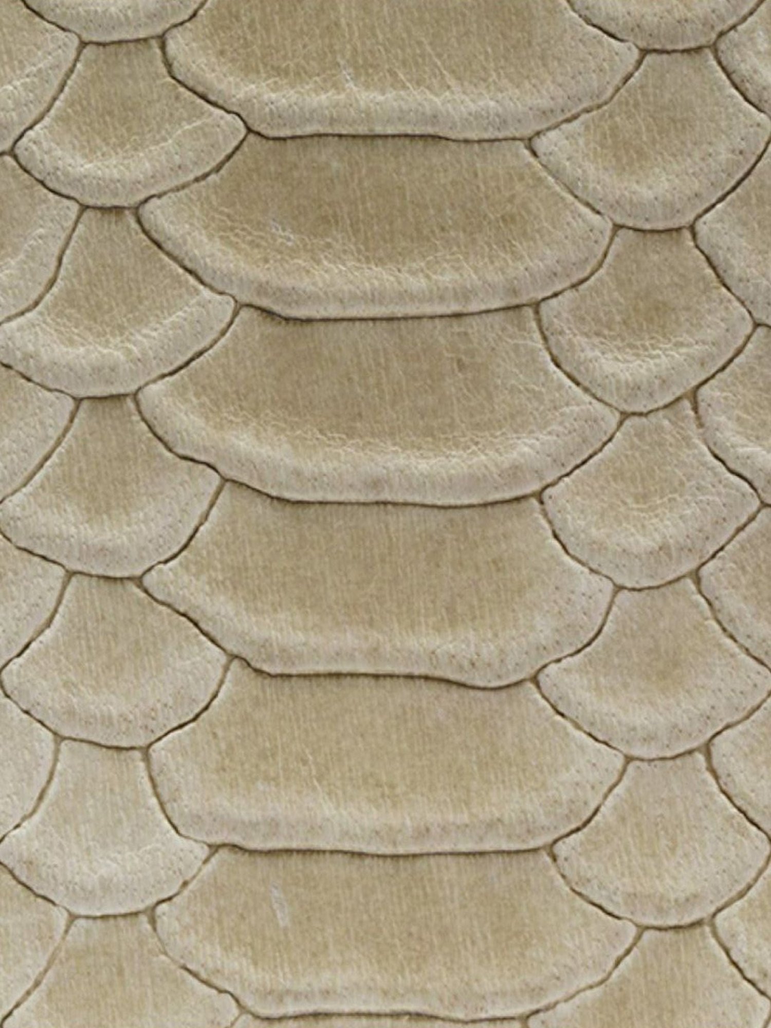 RI2K London Cream Leather Animal Effect Zip around Wallet