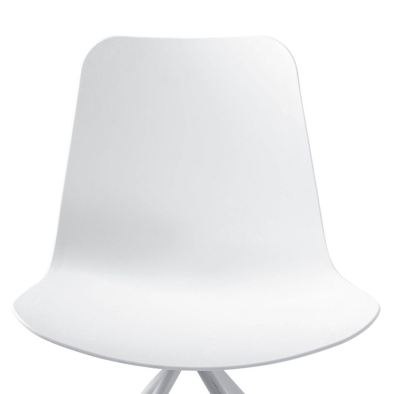 Thomas Task Chair White - Poly & Bark