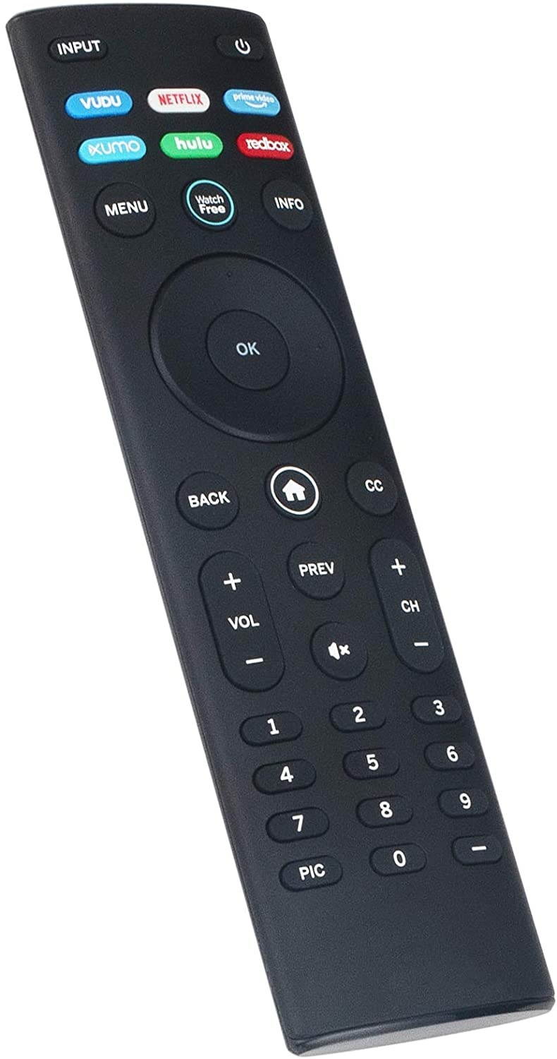 XRT140 Remote Replace for Vizio TV V585-H11 V405-H19 V705-H13 V655-H19 V505-H19 OLED55-H1 OLED65-H1 V705-H3 V405-H9 V505-H9 V655-H4 V585X-H1 w/Vudu Netflix PrimeVedio Xumo Hulu Redbox Watchfree Keys
