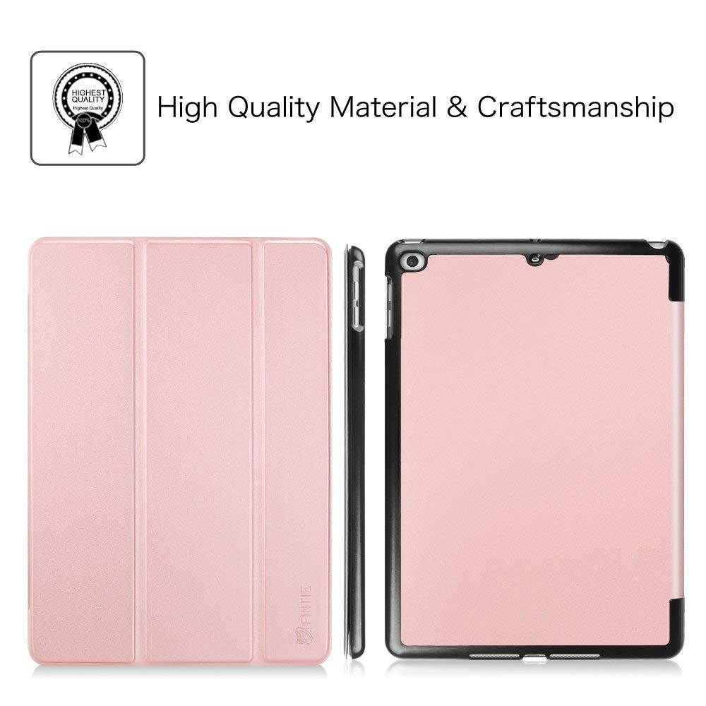 Fintie iPad Air 2 Case - [SlimShell] Ultra Lightweight Stand Smart Protective Cover with Auto Sleep/Wake Feature for Apple iPad Air 2, Rose Gold