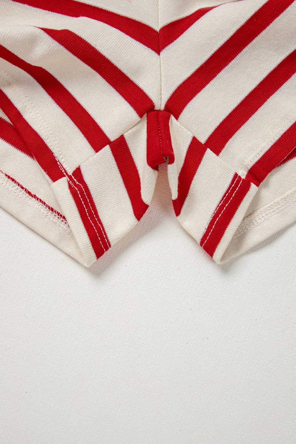 Skobeloff Textured Ruffle Split Top and Drawstring Shorts Set