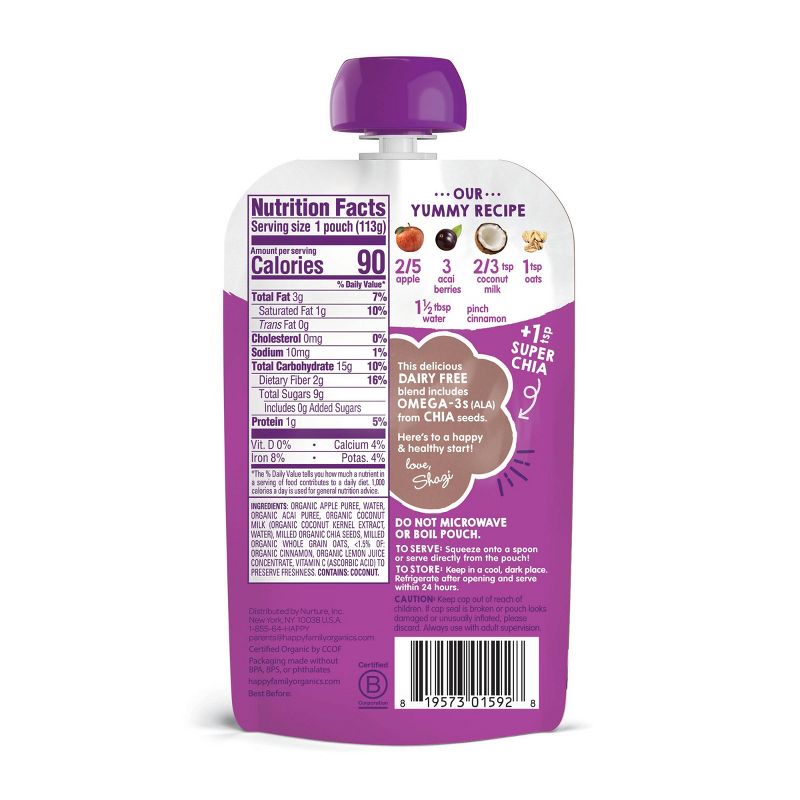 Beech-Nut Fruit & Veggie Bars Apple & Spinach - 5ct