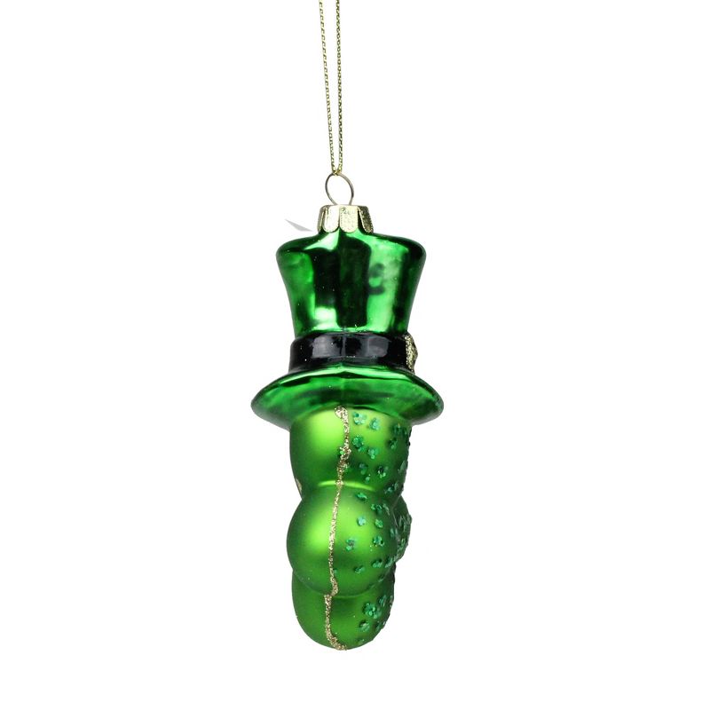 Northlight 3" Irish Leprechaun Hat St. Patrick's Day Ornament - Green/Gold