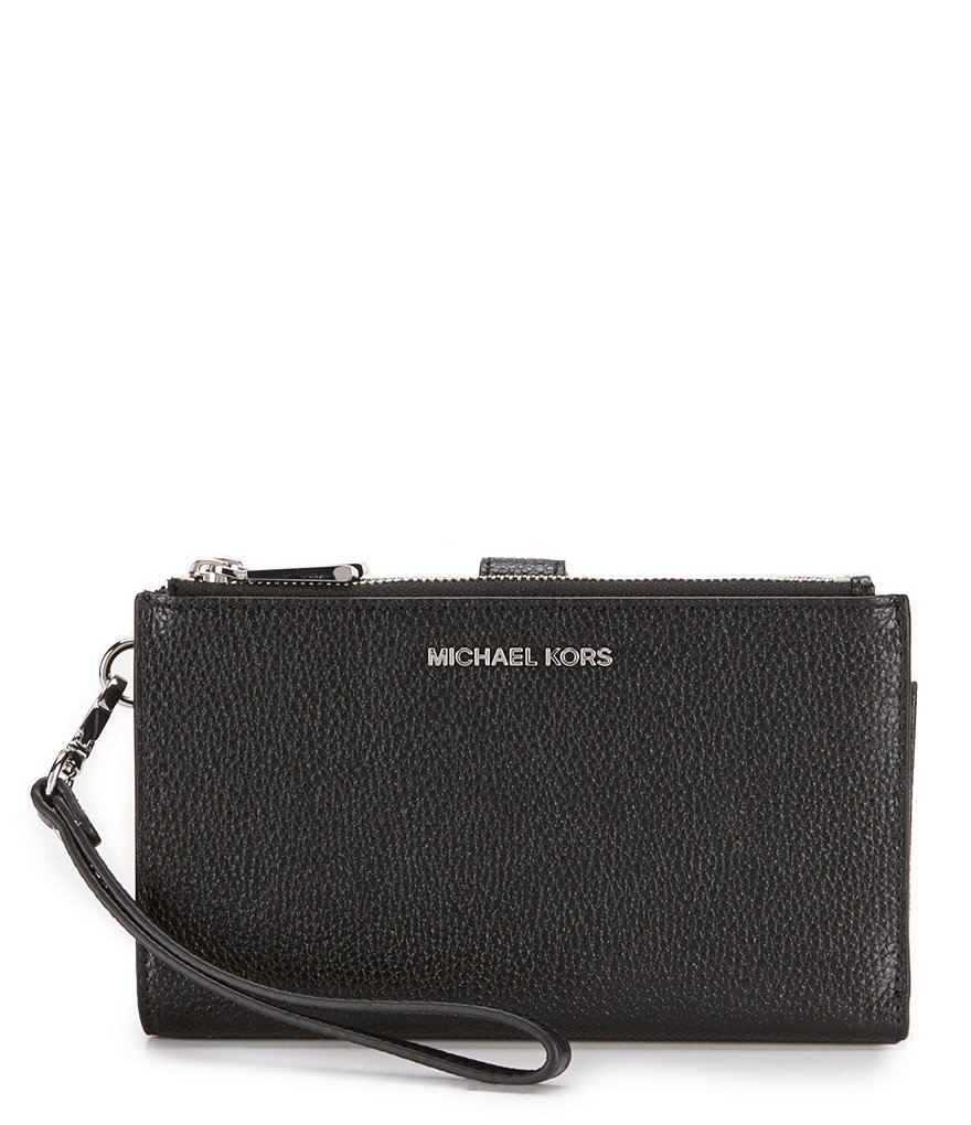 HOBO Link Leather Zip Wristlet