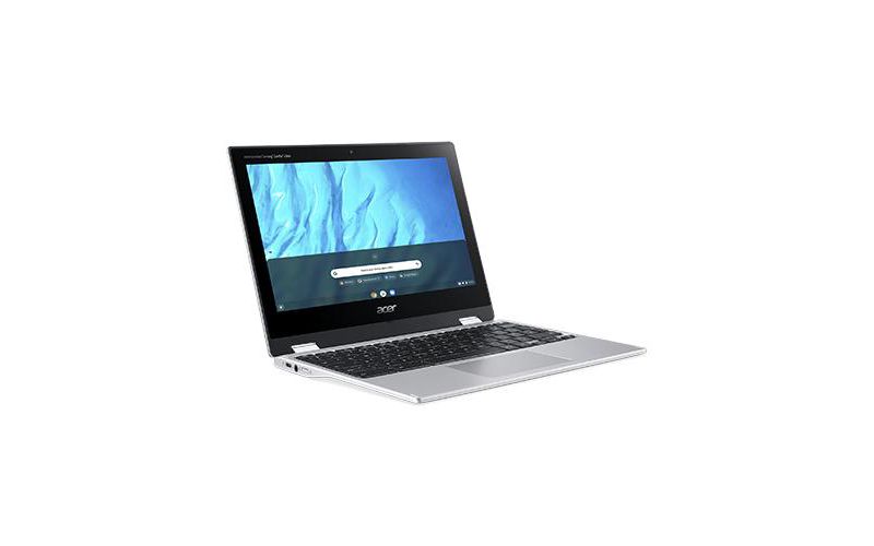 Acer Convertible Chromebook, 11.6" IPS Touch, Convert MTK MT8183 Processor, 4GB RAM, 32GB eMMC, Chrome OS, Silver, CP311-3H-K4S1