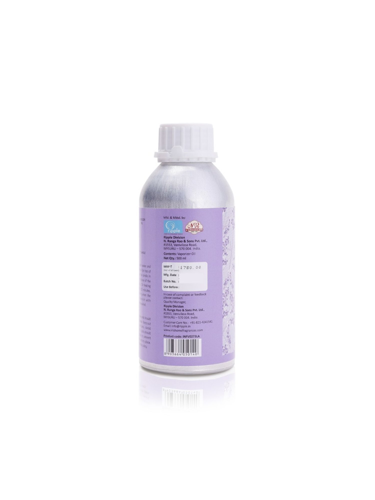 IRIS Purple Lavender Concentrate Vaporizer Oil - 500 ml
