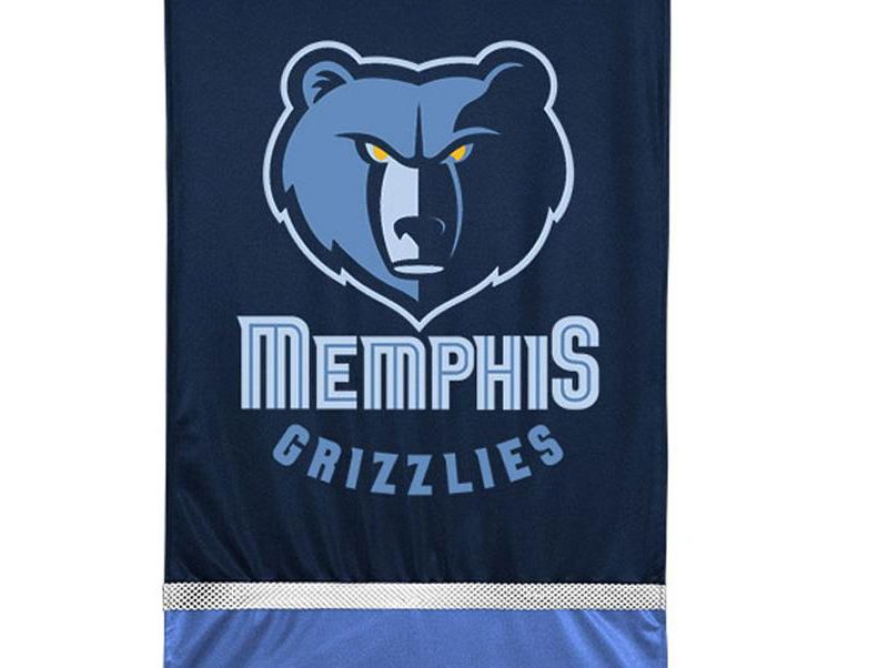 NBA Wall Hanging Basketball Team Logo Tapestry Accent - Memphis Grizzlies