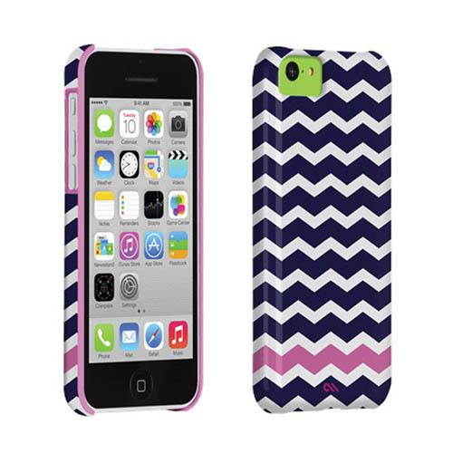 Case-Mate Barely There Case Studio Print Collection for Apple iPhone 5C (Ziggy Zag)